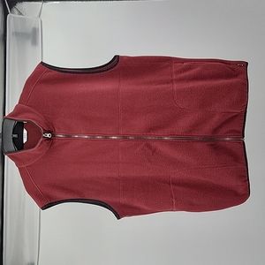 IZOD Maroon Men's Vest, Size XL